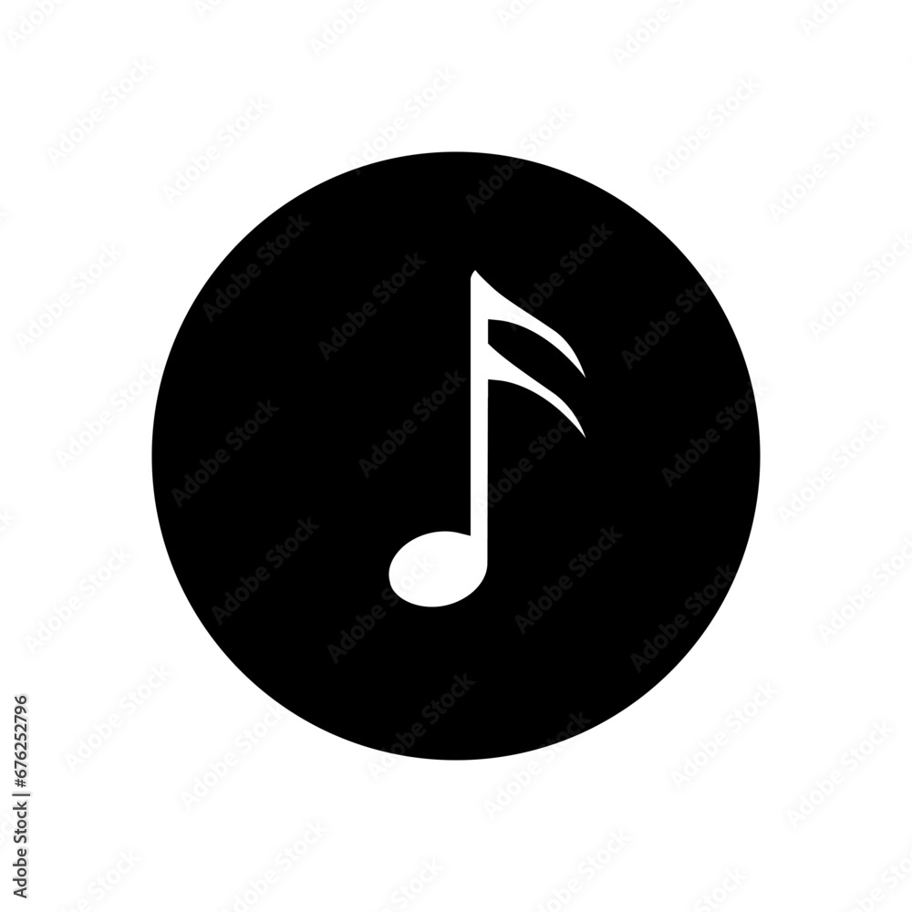 Music notes vector icon. Note illustration sign. Music symbol or logo. Music notes vector icon. Note illustration sign. Music symbol or logo.