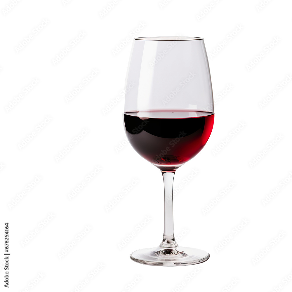 Red Wine on a white background PNG