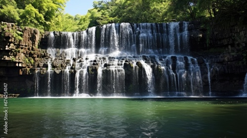 Alexandria Waterfalls on Mauritius. 