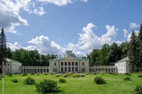 The main house of the Valuevo estate, Moscow region, Russia