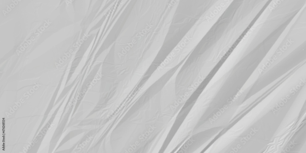 Obraz premium White crumpled paper texture. white crumpled paper texture sheet background. Wrinkled paper texture. 