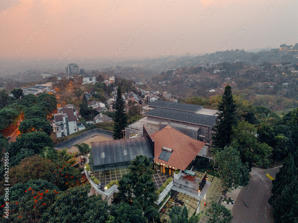 Fototapeta premium The Comfort House for Holiday in Tropical Country