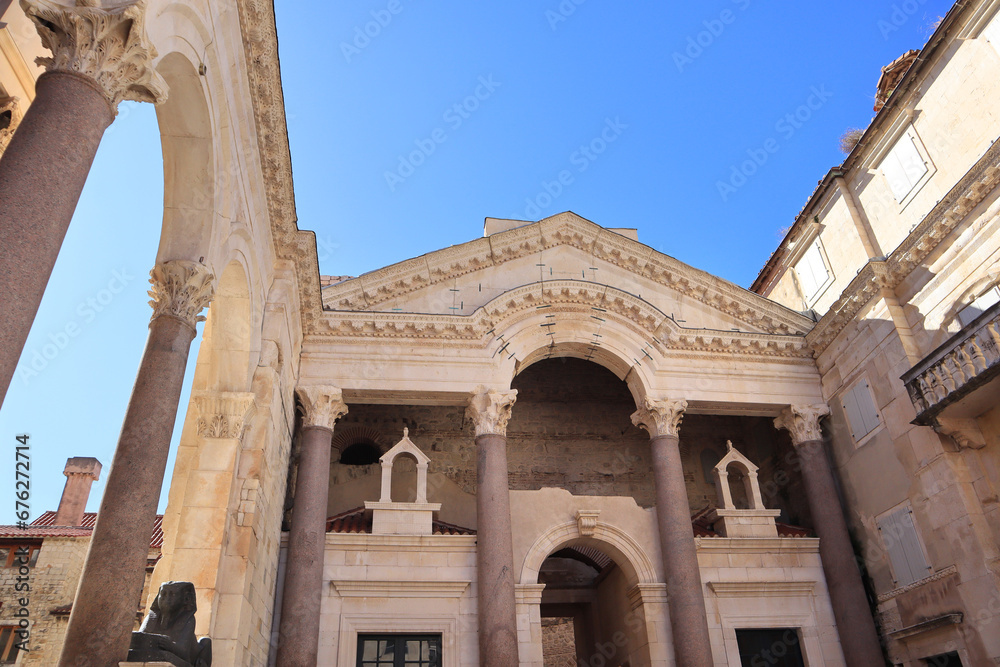 Palace of Diocletian in Split, Croatia