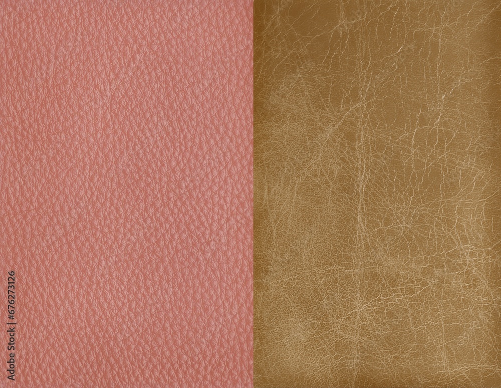 Fototapeta premium Leather pattern background illustration, decor template for design purposes