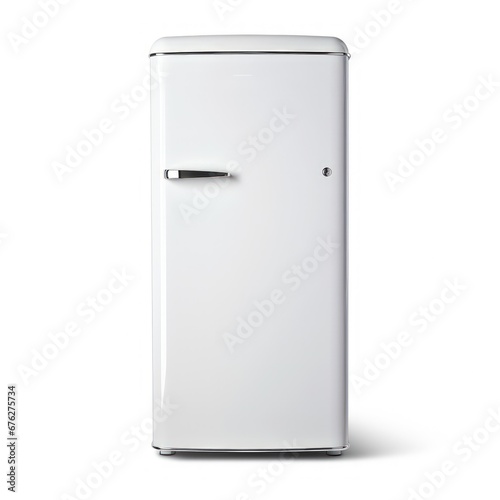 Refrigerator on a white background