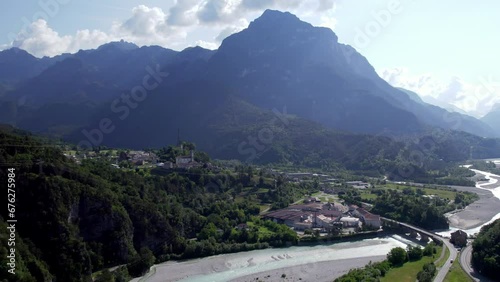 Moggio in Udine in Italy Alps Europe photo