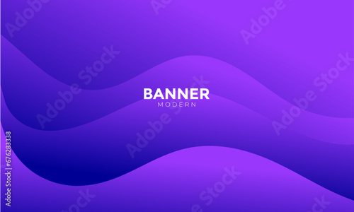 Abstract wavy purple background