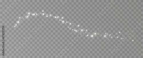 Glow light effect. Vector illustration. Christmas flash. dust. Glow light effect. Star burst with sparkles.