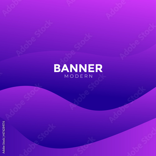 Abstract wavy purple background