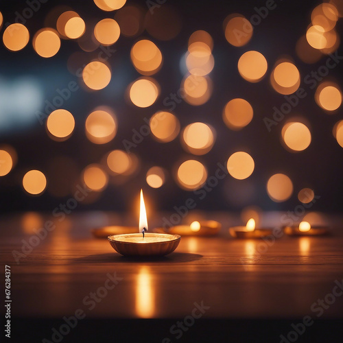 Happy Diwali greetings celebration