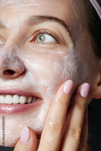 Foto Skin care beauty portrait