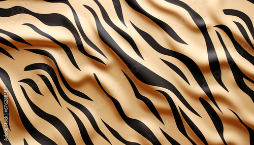 Animal print pattern background black and gold