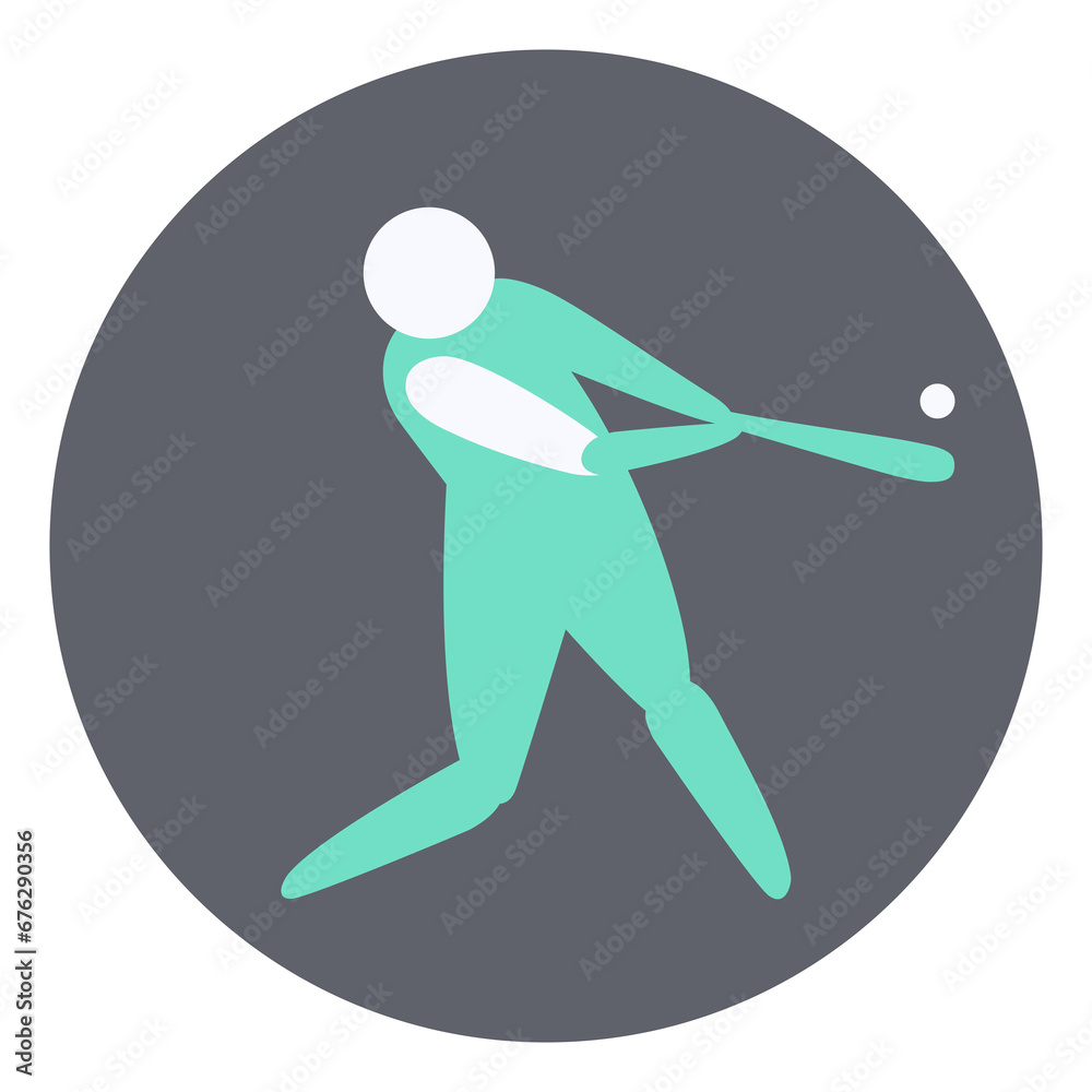 Baseball competition icon. Sport sign.