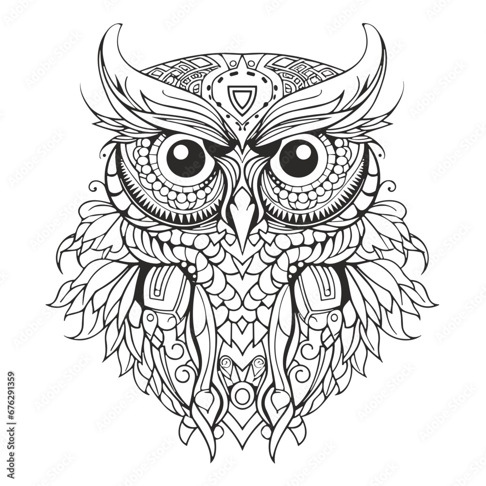Owl png, owl illustration, owl svg, owl line art, line art png, line art svg, line art, tattoo, vector, butterfly, design, pattern, illustration, art, tribal, wing, bird, floral, ornament, decoration,