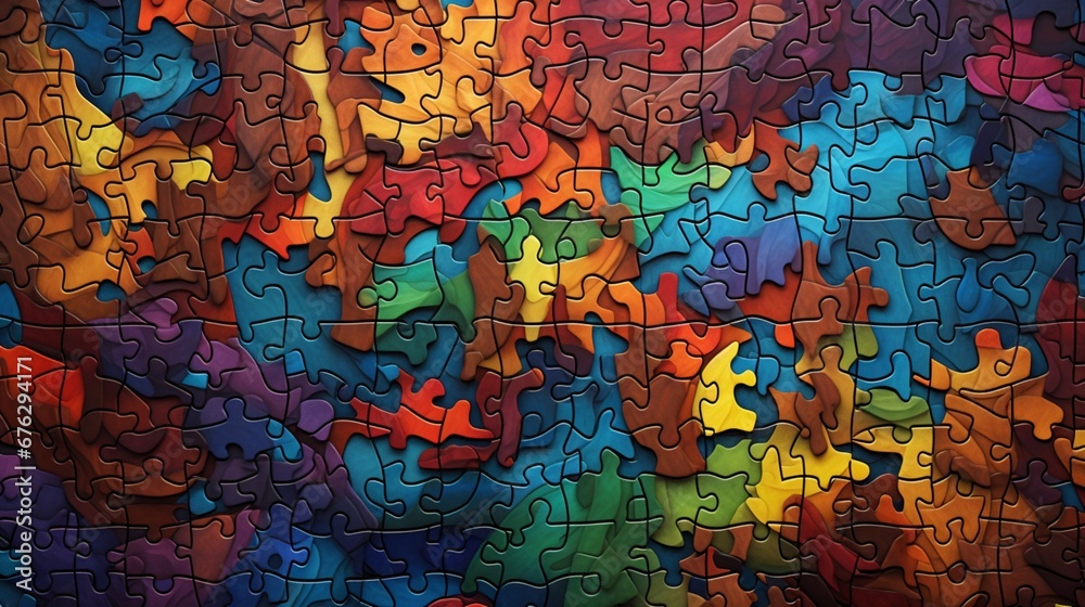 jigsaw wallpaper