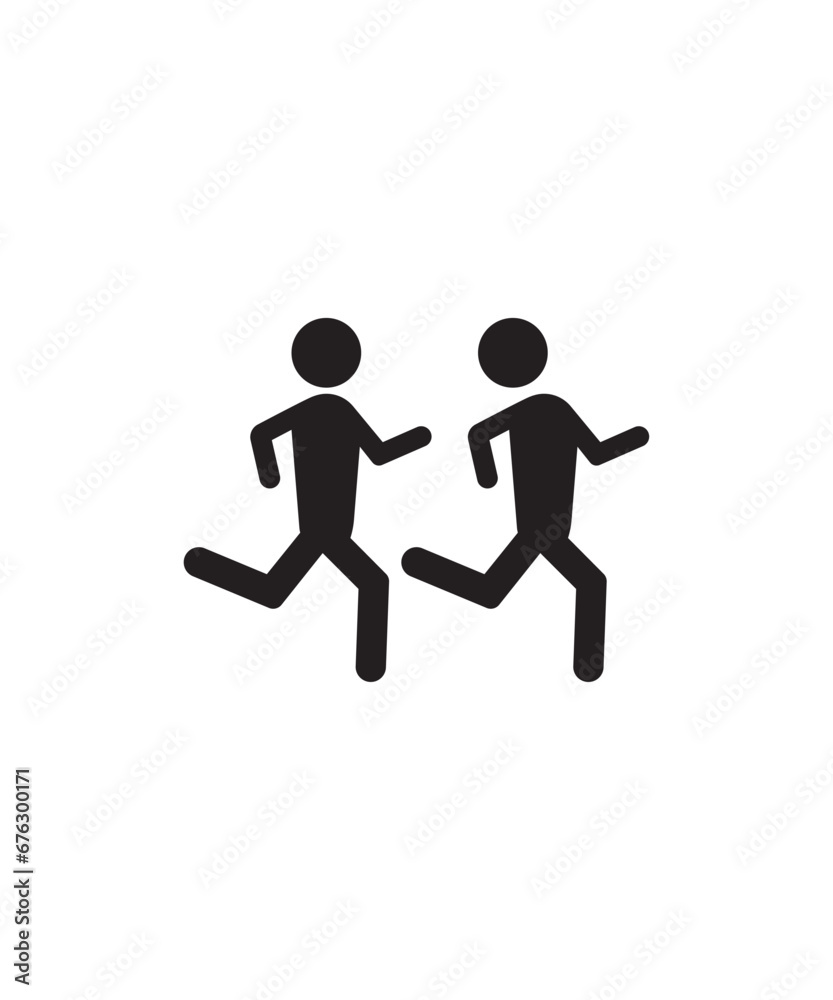 running icon, vector best flat icon.