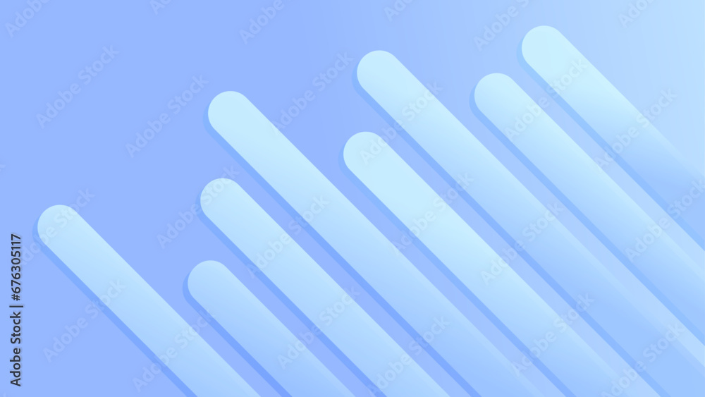 Fototapeta premium 3D background geometric light dark blue purple abstract shape modern diagonal round line gradient