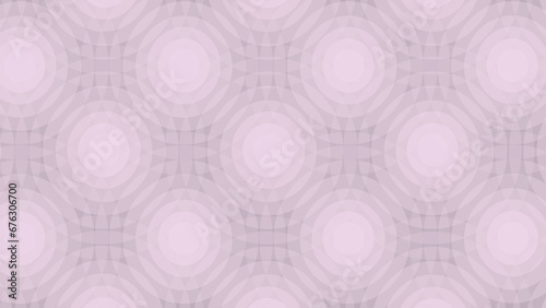 Pink abstract background with circles