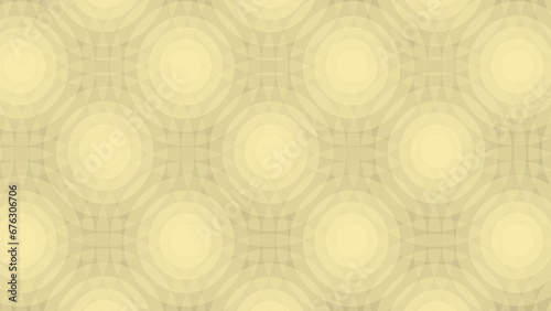 Yellow abstract background with circles