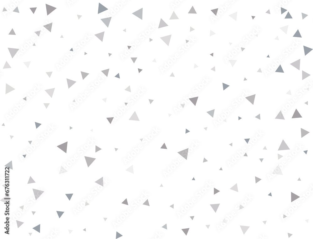 Magic Silver Triangular Confetti Magic Silver Triangular Confetti