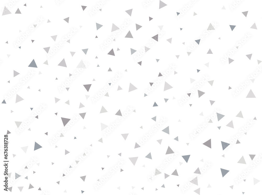 Magic Silver Triangular Confetti Magic Silver Triangular Confetti