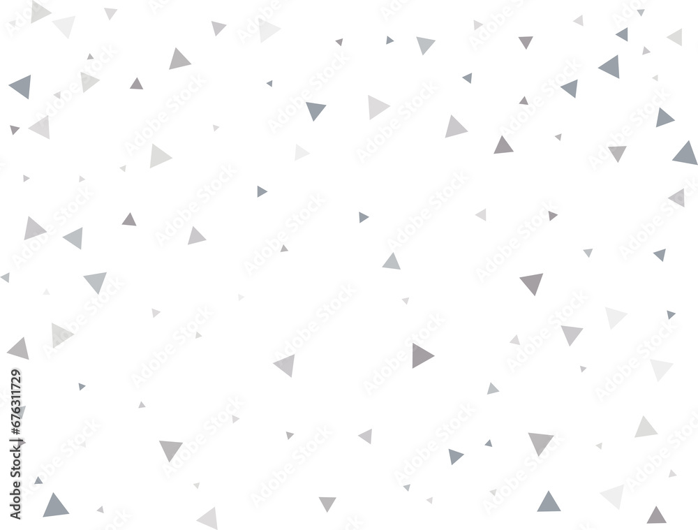 Magic Silver Triangular Confetti Magic Silver Triangular Confetti