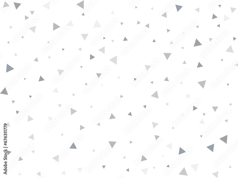Magic Silver Triangular Confetti Magic Silver Triangular Confetti
