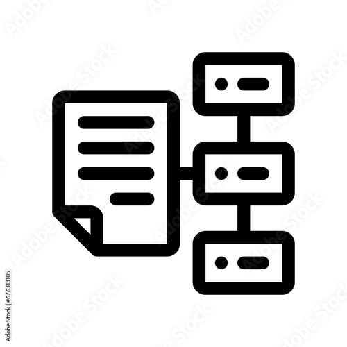 prioritize line icon