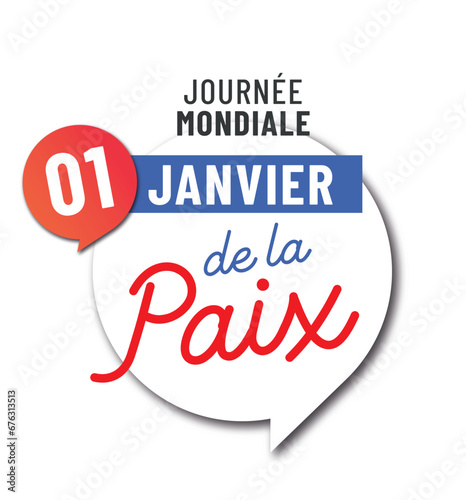 journée mondiale de la paix le premier janvier