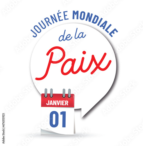 journée mondiale de la paix le premier janvier