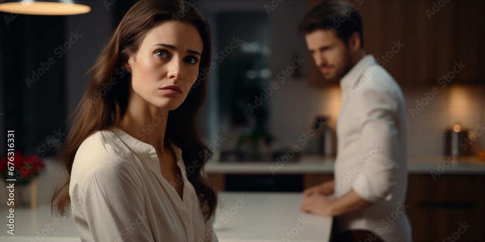 Obraz premium family quarrel