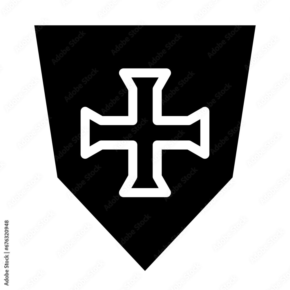 Obraz premium shield glyph
