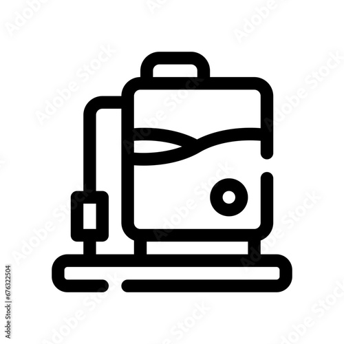 water tank line icon