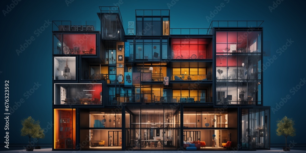 designing a hotel with building blocks and schematic designing a hotel with building blocks and schematic
