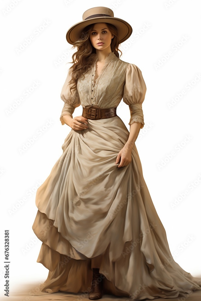 Beautiful western woman photo stock Beautiful western woman photo stock