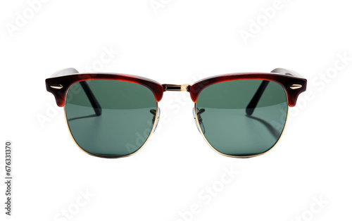 Beautiful Club master Sunglasses Isolated on Transparent Background PNG.