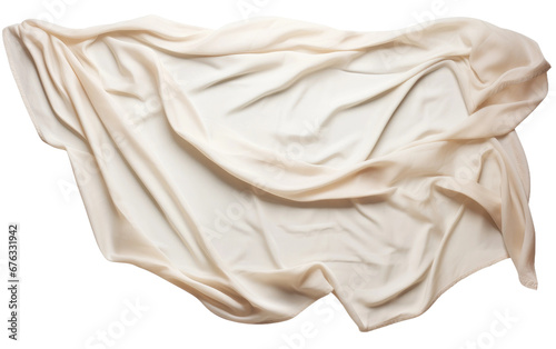 Beautiful Real Photo of Drop Cloths Isolated on Transparent Background PNG.