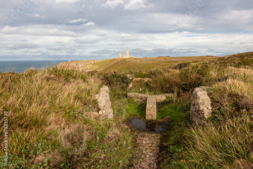 Bunker close to Cap Frehel next to GR costal walk, Wn La 318, Brittany, France
