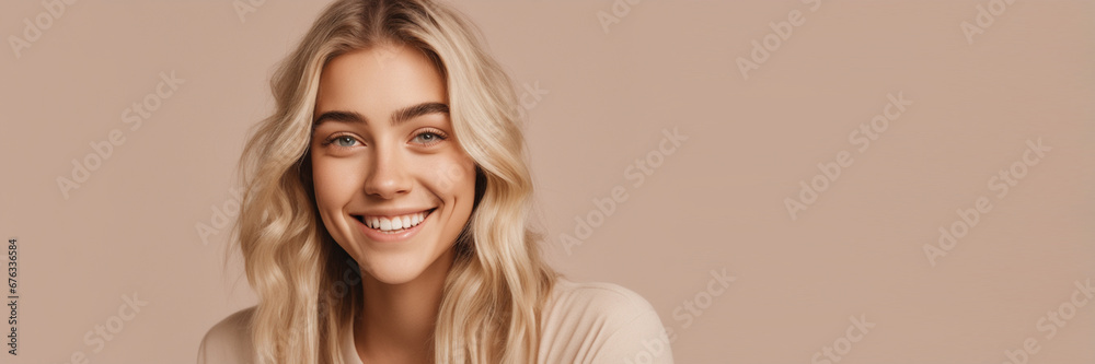 Beautiful American good woman nice fashion half body eye contact Beautiful American good woman nice fashion half body eye contact