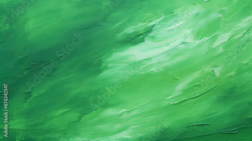 Abstract green painting background texture. generative AI.
