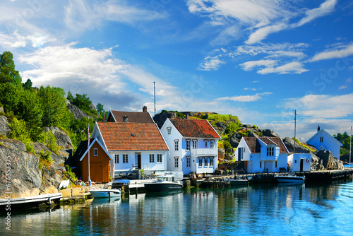 Norway. A resort city Kristiansand. The sixth-largest city in Norway.	 photo