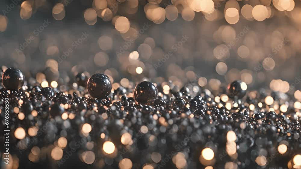 Some particles have spherical shape, while others appear more irregular jagged appearance.