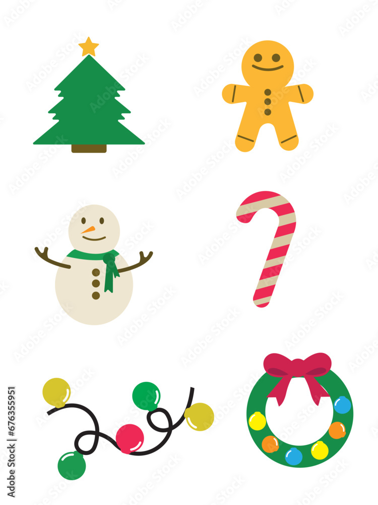 Merry christmas vector illustration. New year, merry christmas icon set, christmas pattern Merry christmas vector illustration. New year, merry christmas icon set, christmas pattern