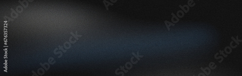 dark blue black grey , spray texture color gradient shine bright light and glow rough abstract retro vibe background template , grainy noise grungy empty space photo