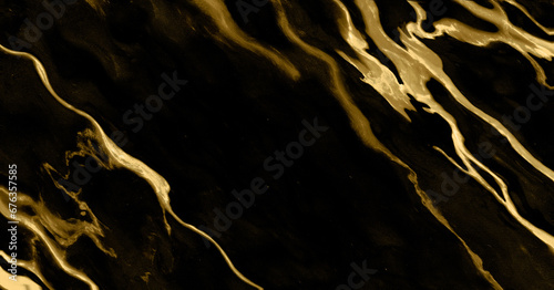 black marble with golden veins, vitrified high glossy marble slab, interior and exterior floor tiles, metallic gold effect, dark abstract illustration