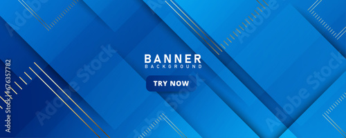 Cuadro en lienzo Modern banner background
