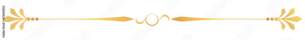 gold luxury ending line vector png gold luxury ending line vector png