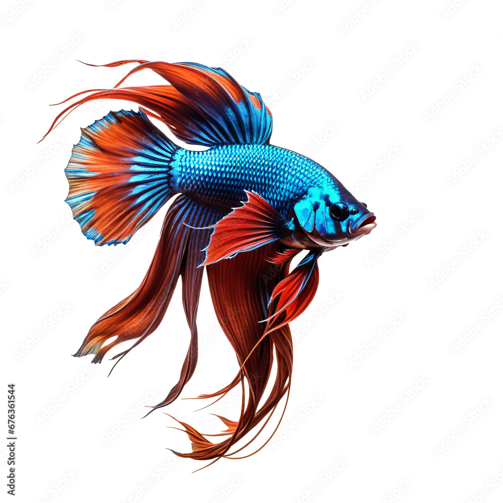 custom made wallpaper toronto digitalA Taste of the Tropics: The Perfect Siamese Fighting Fish on transparent background,png