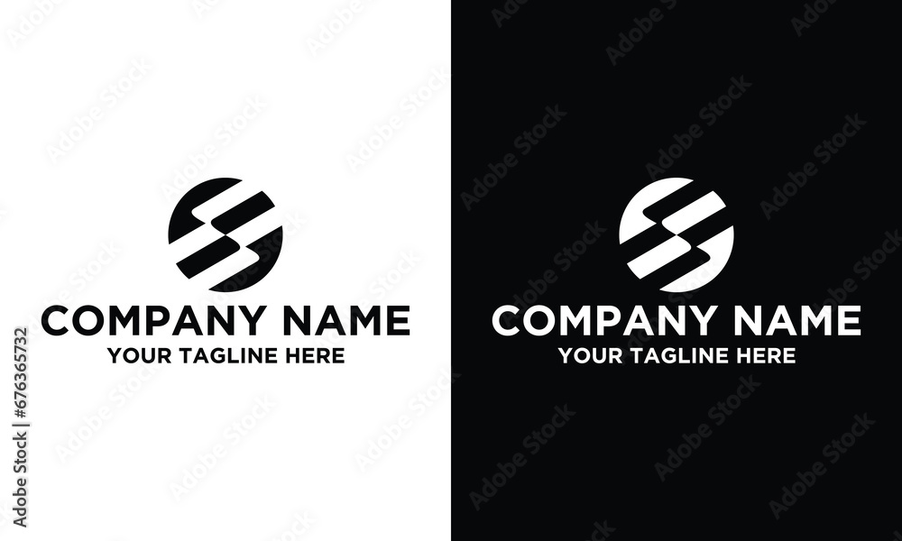 SS Letter Initial Logo Design Template Vector Illustration SS Letter Initial Logo Design Template Vector Illustration