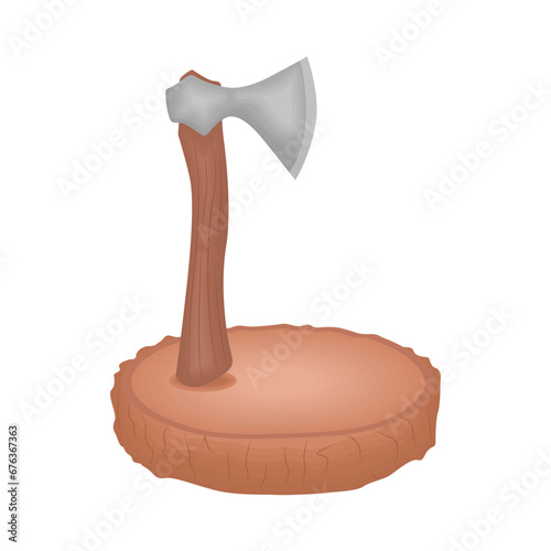 axe illustration 